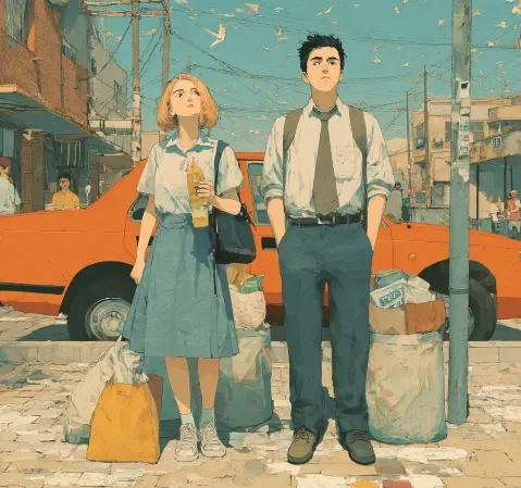奇幻设定题材作品封面示意